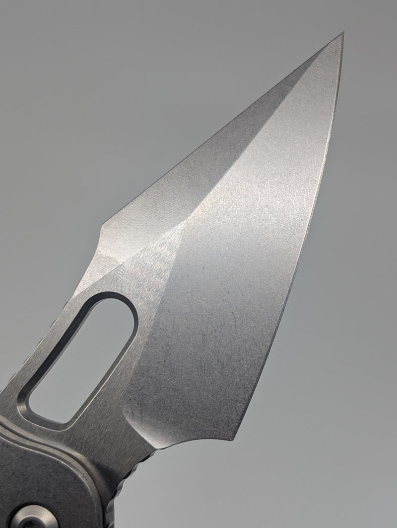 Microtech Stitch RAM-LOK Marfione Select Titanium Folding Knife