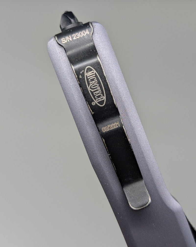 *Consignment* Microtech UTX-70 Grey Out the Front Knife