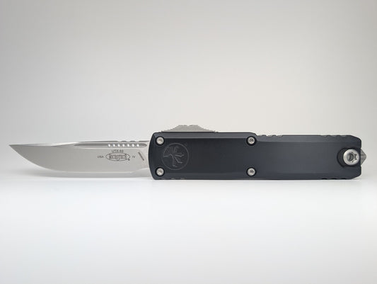Microtech UTX-85 S/E Gen IV Black Stonewash Out the Front Knife