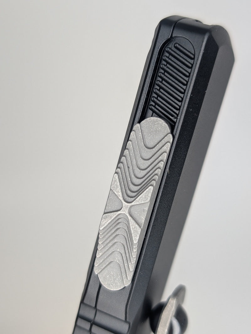 Microtech UTX-85 S/E Gen IV Black Apocalyptic Out the Front Knife