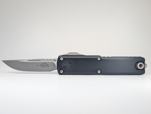 Microtech UTX-85 S/E Gen IV Black Apocalyptic Out the Front Knife