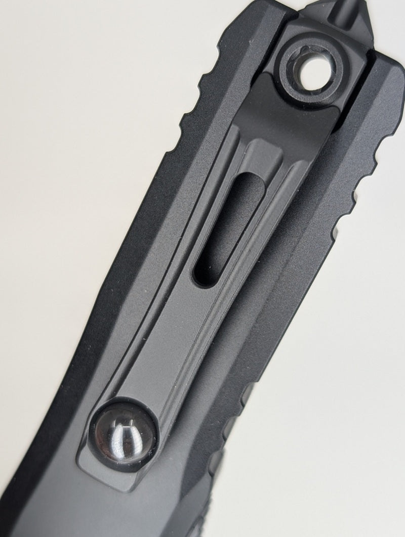 Microtech UTX-85 S/E Gen IV Black Tactical Out the Front Knife