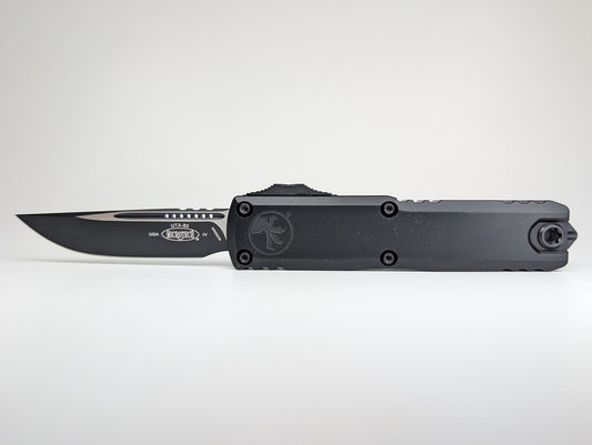 Microtech UTX-85 S/E Gen IV Black Tactical Out the Front Knife