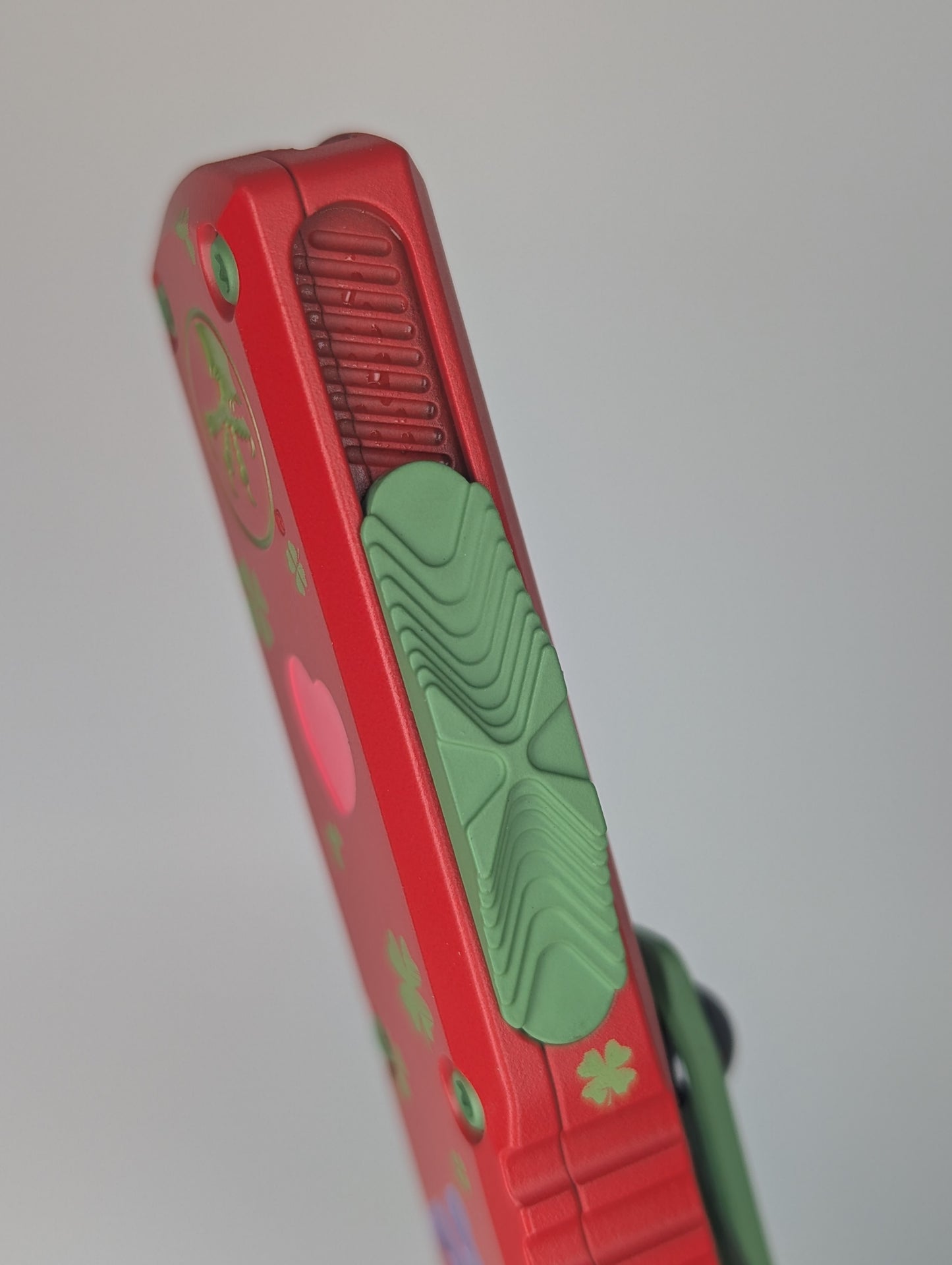 Microtech UTX-85 Gen IV St. Patrick's Day Out the Front Knife