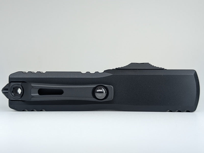 Microtech UTX-85 D/E Gen IV Black Tactical DLC Out the Front Knife