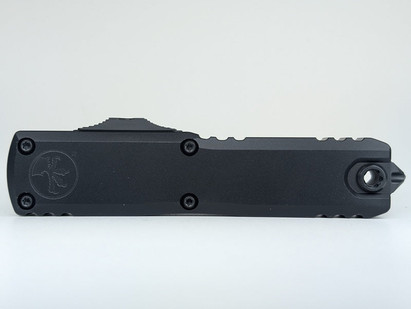 Microtech UTX-85 D/E Gen IV Black Tactical DLC Out the Front Knife