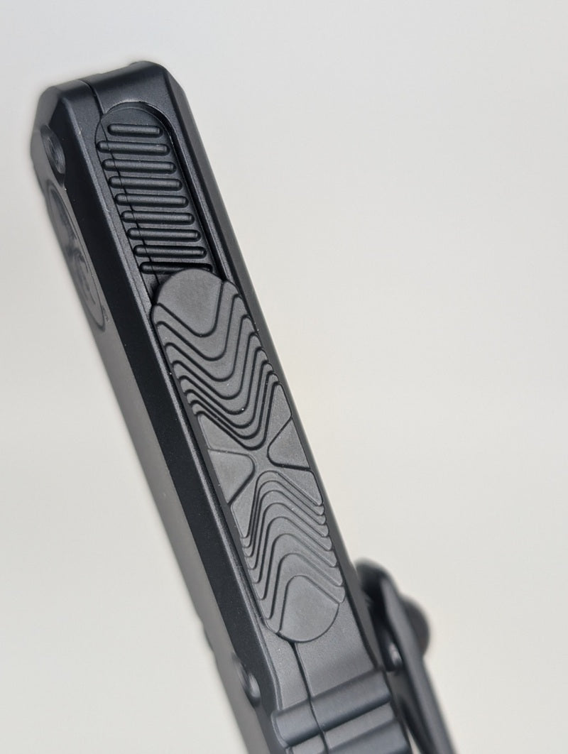 Microtech UTX-85 T/E Gen IV Tactical DLC Out the Front Knife