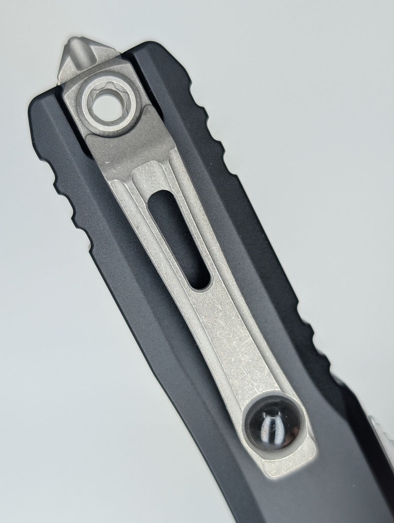 Microtech UTX-85 T/E Gen IV Apocalyptic Partial Serrated Out the Front Knife