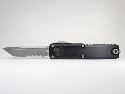 Microtech UTX-85 T/E Gen IV Apocalyptic Partial Serrated Out the Front Knife