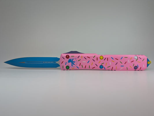 *Consignment* Microtech Ultratech D/E Dessert Warrior Out the Front Knife