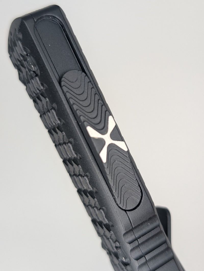 *Consignment* Ultratech D/E Tri-Grip Sith Lord Out the Front Knife