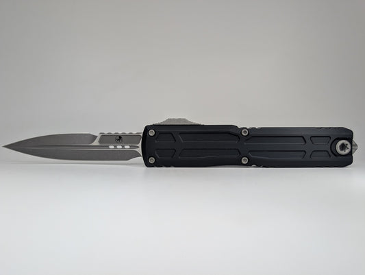 Microtech Signature Series Ultratech EX - ZBP Bayonet Black Out the Front Knife