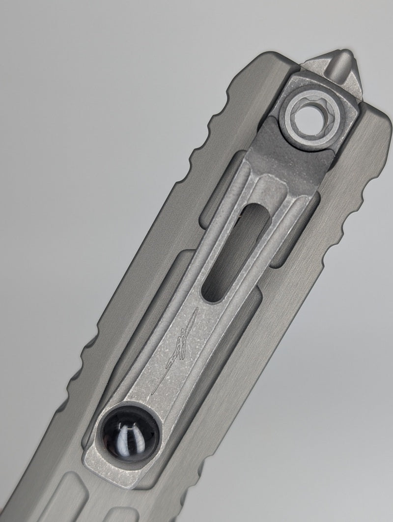 Microtech Ultratech EX ZBP Bayonet Natural Clear Apocalyptic Out the Front Knife