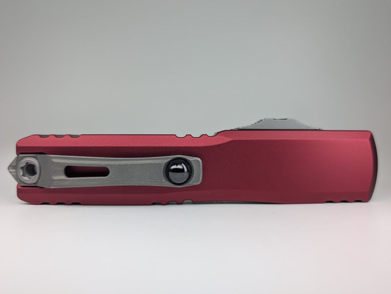 Microtech Ultratech Gen IV S/E Merlot Apocalyptic Out the Front Knife