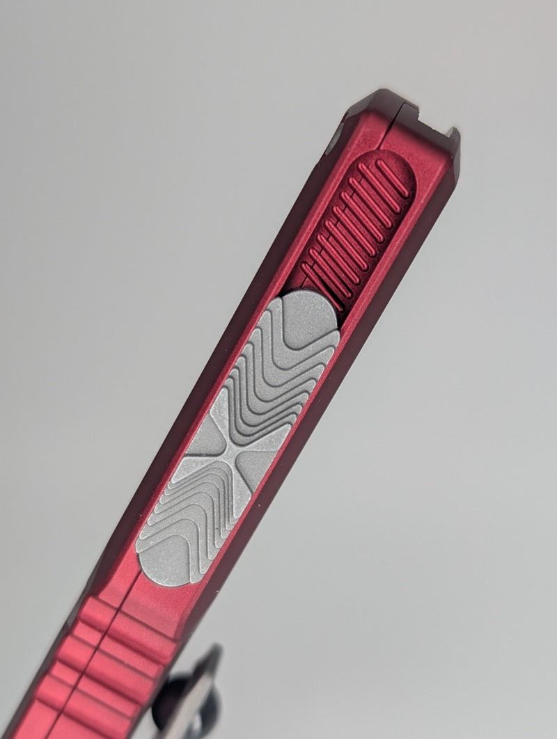 Microtech Ultratech Gen IV S/E Merlot Apocalyptic Out the Front Knife