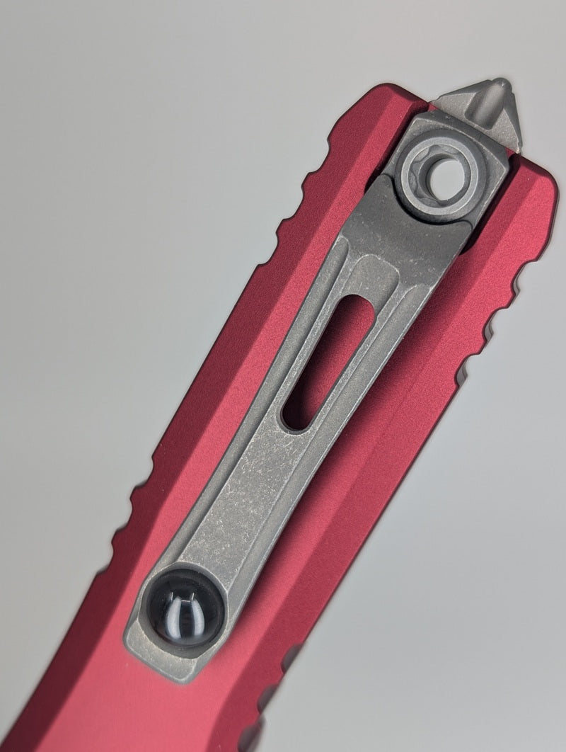 Microtech Ultratech Gen IV S/E Merlot Apocalyptic Out the Front Knife