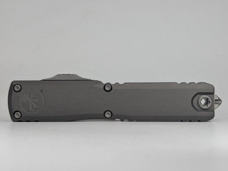 Microtech Ultratech Gen IV Natural Clear Single Edge Apocalyptic Out the Front Knife