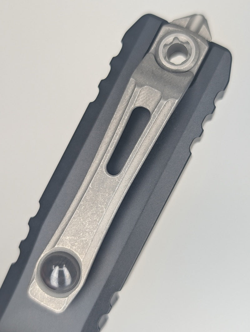 Microtech Ultratech Tanto Gen IV Apocalyptic Partial Serrated Out the Front Knife