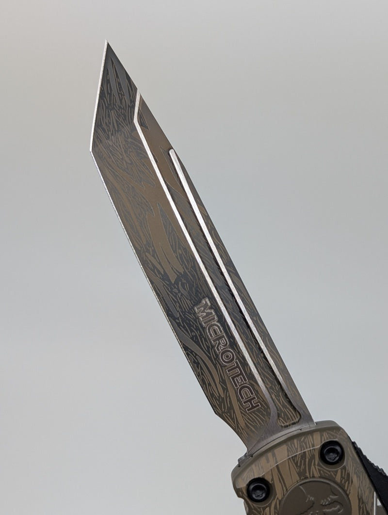 Microtech Ultratech Gen IV Double Edge "Wookie" Out the Front Knife