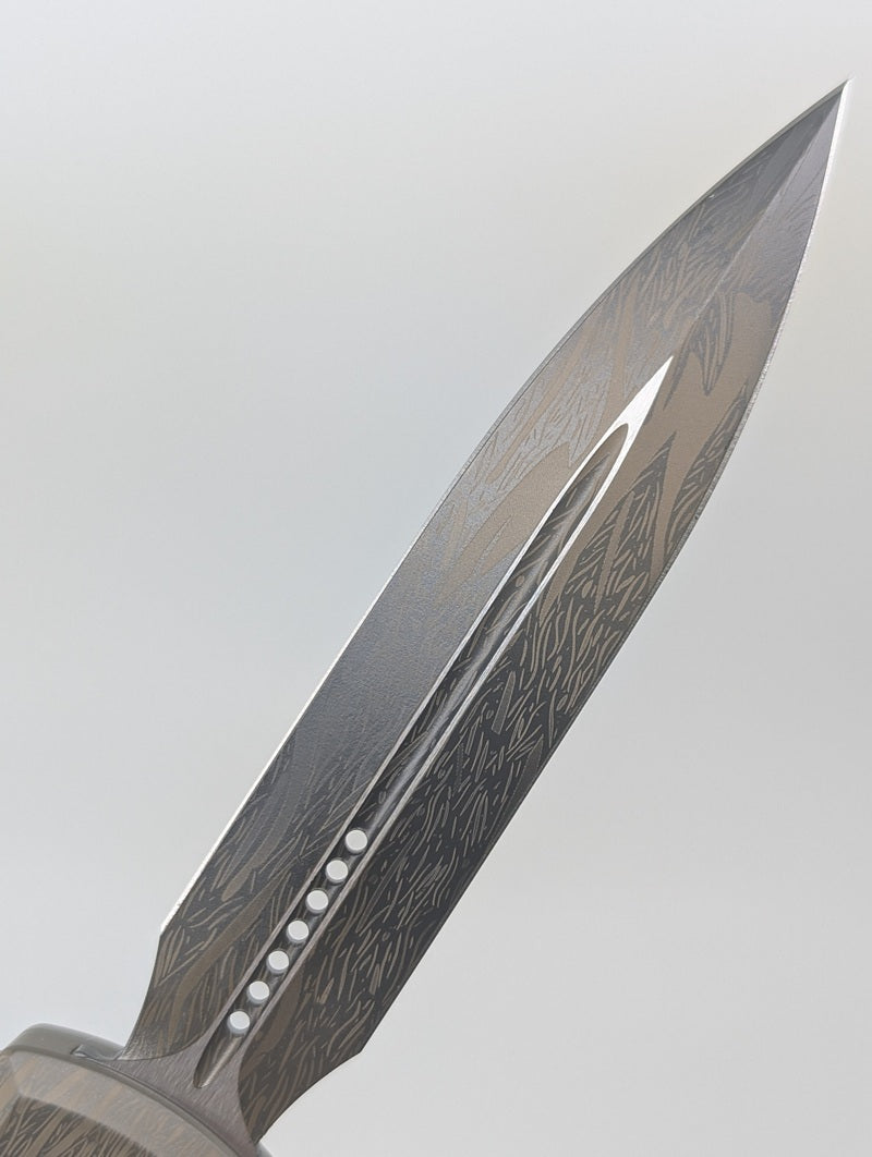 Microtech Ultratech Gen IV Double Edge "Wookie" Out the Front Knife