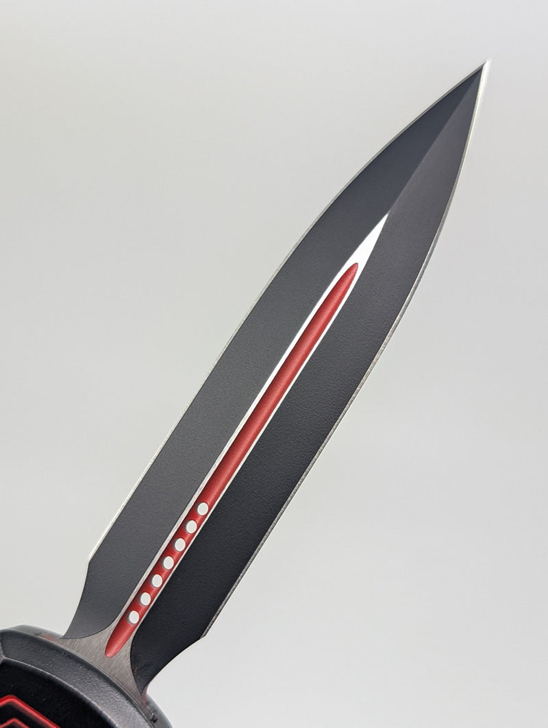Microtech Ultratech D/E Gen IV Signature Series Red Out the Front Knife