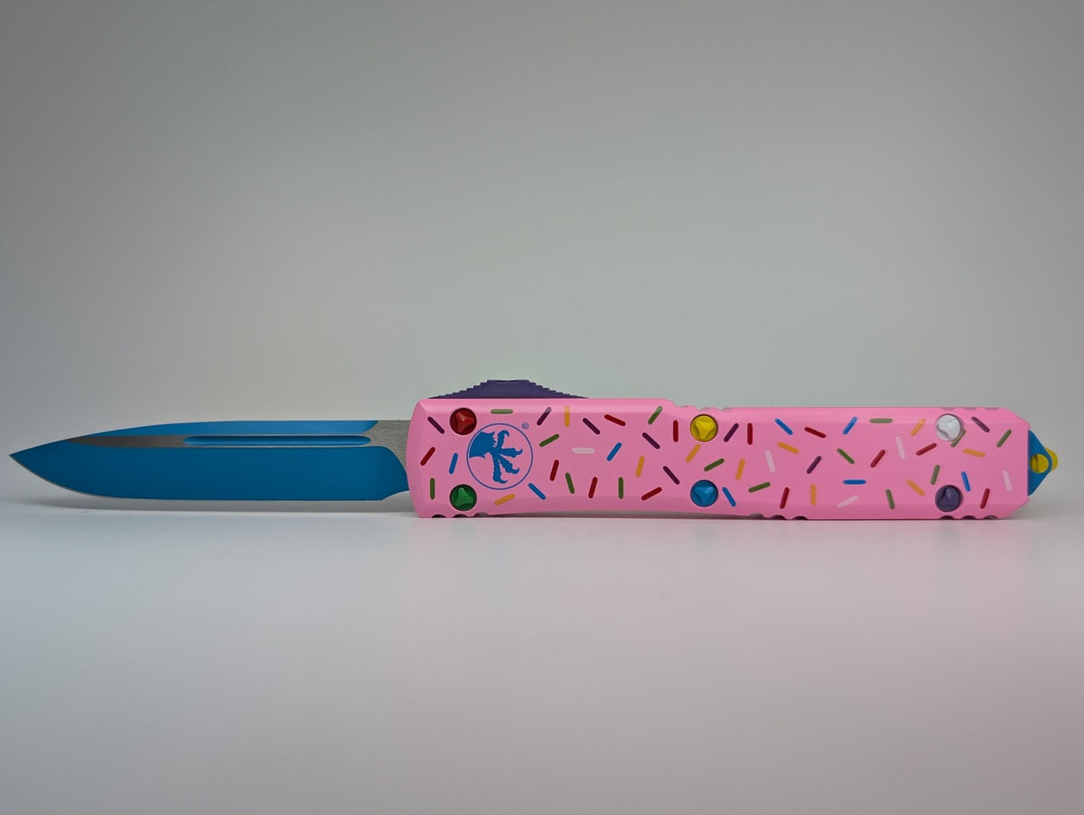 *Consignment* Microtech Ultratech S/E Dessert Warrior Out the Front Knife