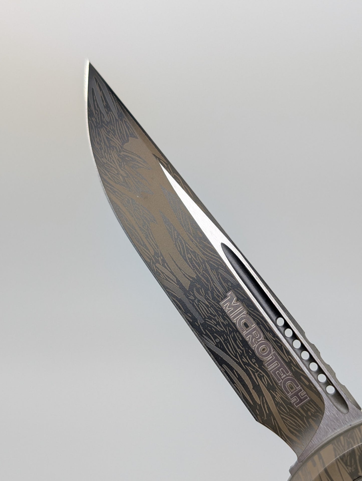 Microtech Ultratech Gen IV Double Edge "Wookie" Out the Front Knife