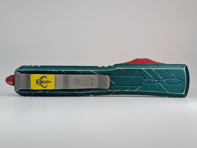 *Consignment* Microtech Ultratech T/E Bounty Hunter Apocalyptic Out the Front Knife