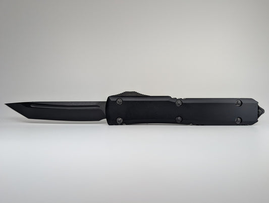 *Consignment* Microtech Ultratech T/E Shadow DLC Black Out the Front Knife