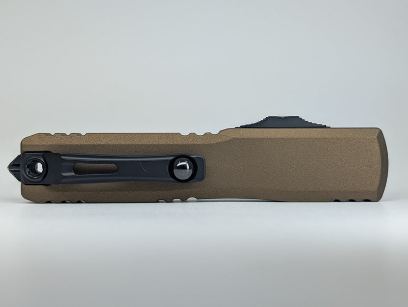 Microtech Ultratech ZBP T/E Cerakote Burnt Bronze Out the Front Knife