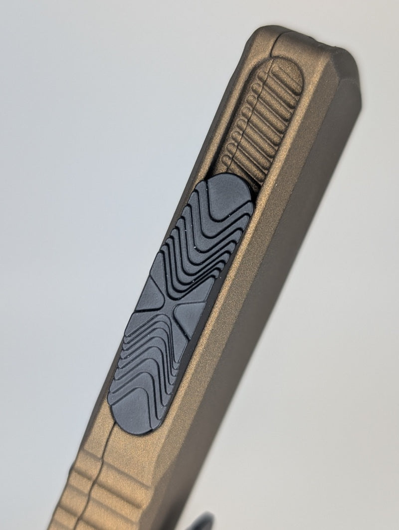 Microtech Ultratech ZBP T/E Cerakote Burnt Bronze Out the Front Knife