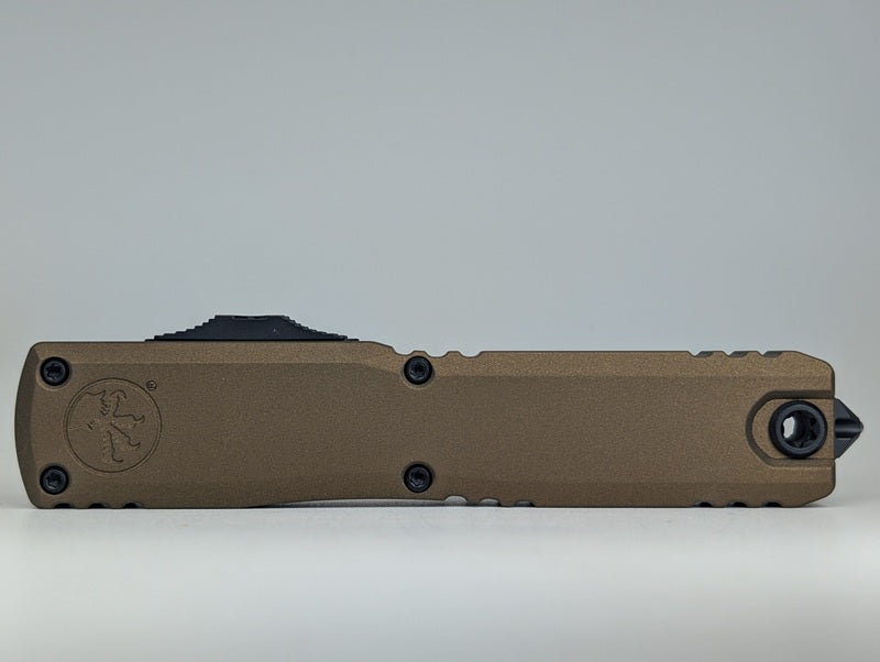 Microtech Ultratech ZBP T/E Cerakote Burnt Bronze Out the Front Knife