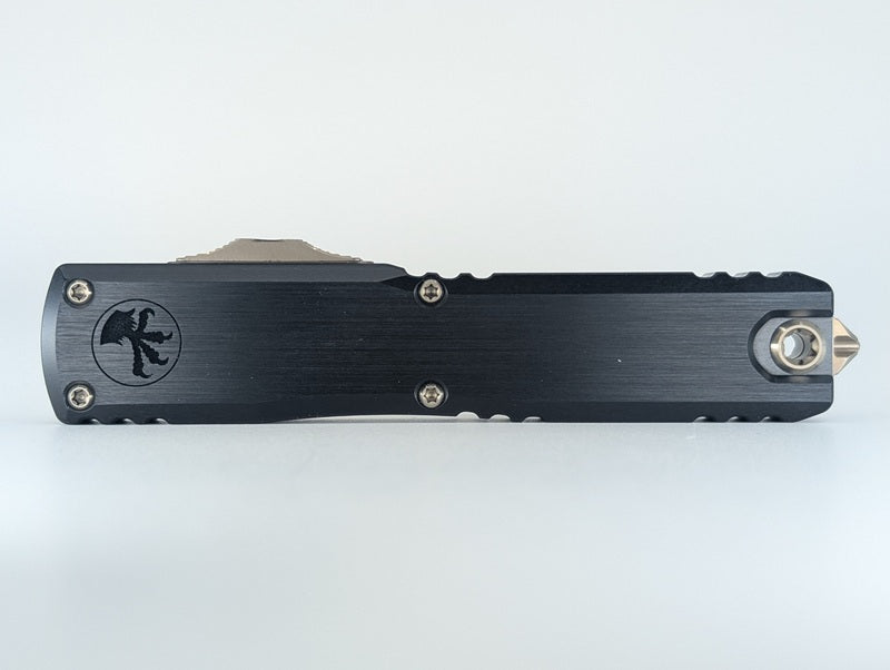 Microtech Signature Select Ultratech ZBP Coppermai Damascus Hellhound Out the Front Knife