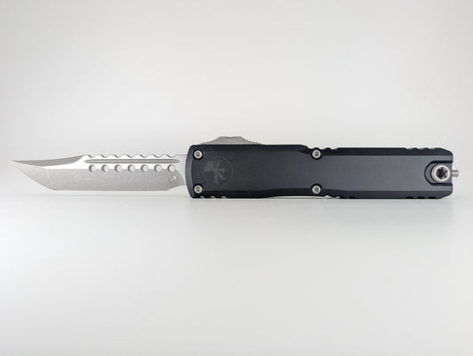 Microtech Ultratech ZBP Hellhound Signature Series Apocalyptic Out the Front Knife