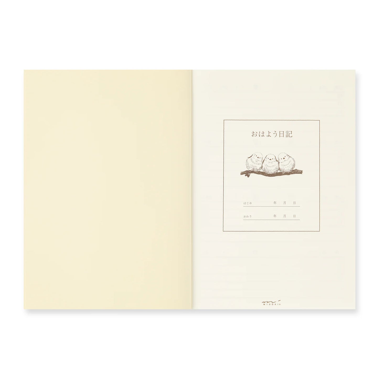Midori Diary Good Morning - Tasks Journal