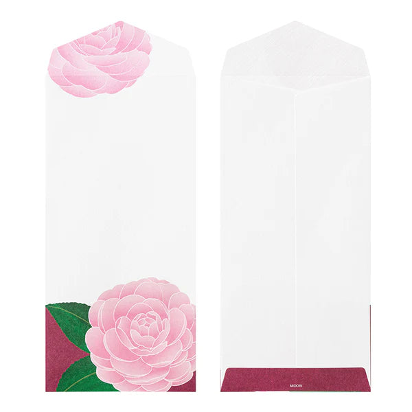 Midori Envelopes - Foil Stamping Otome Camellia