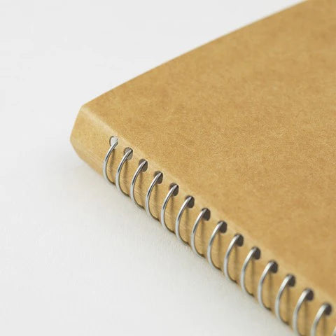 Midori MD Spiral Ring Notebook A5 Slim BLANK