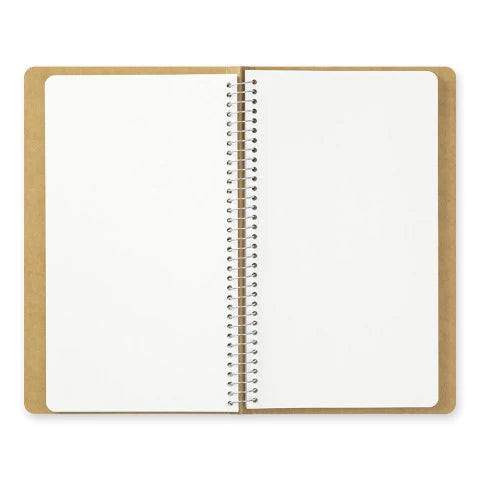 Midori MD Spiral Ring Notebook A5 Slim BLANK