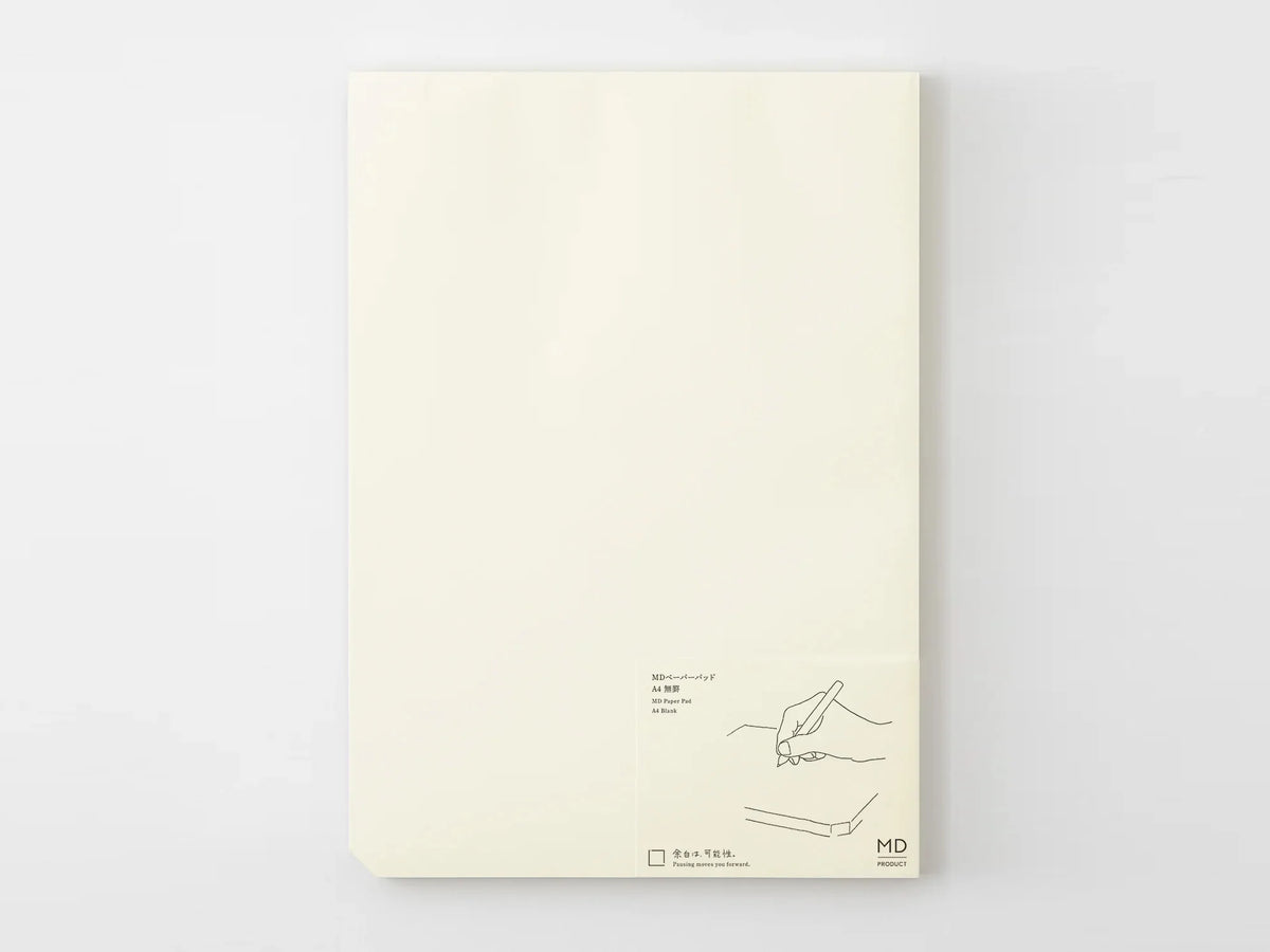 Midori MD A4 Paper Pad Blank