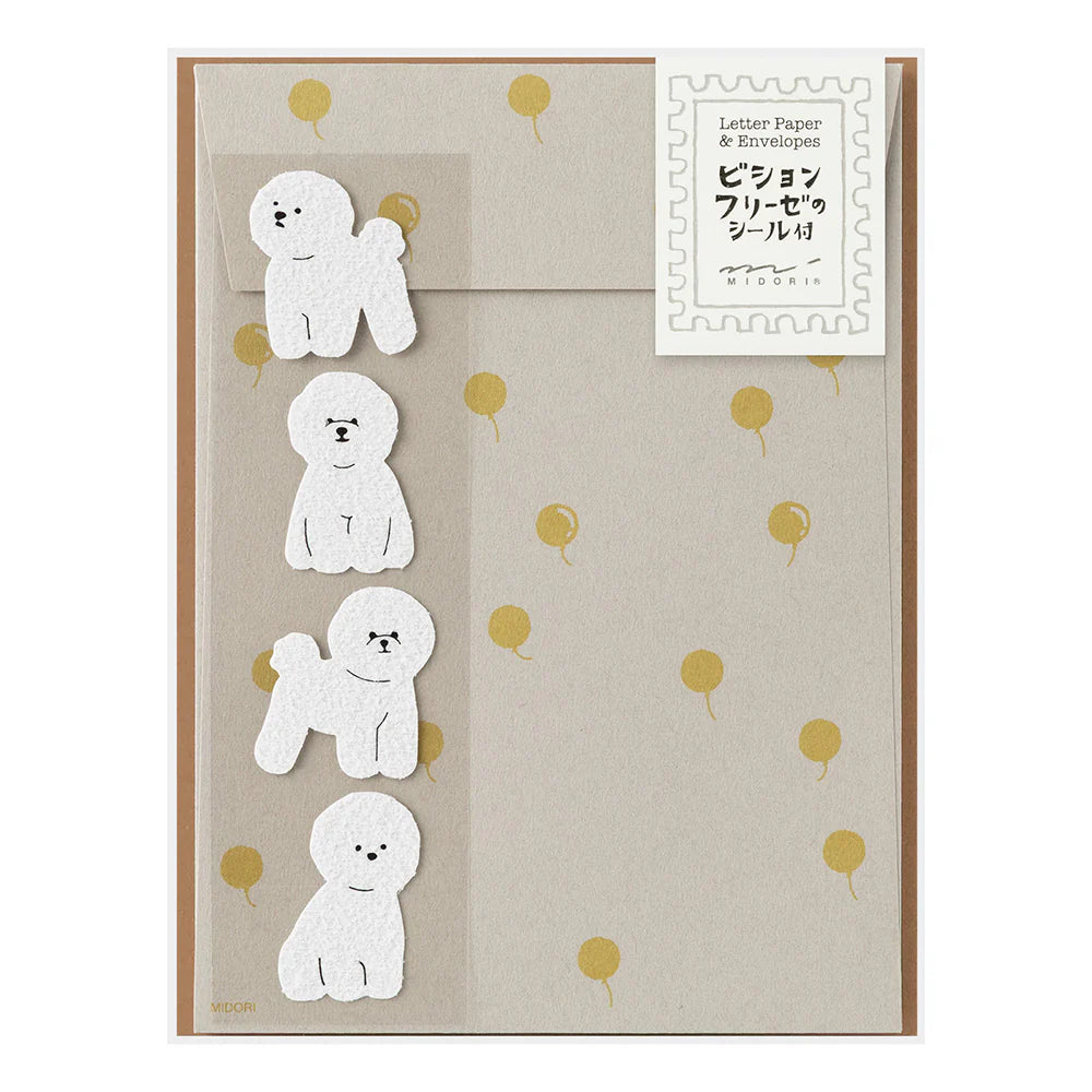 Midori Mini Letter Paper & Envelopes Animal Series