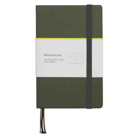 Mnemosyne Journal A6 5mm Dot Grid Deep Green