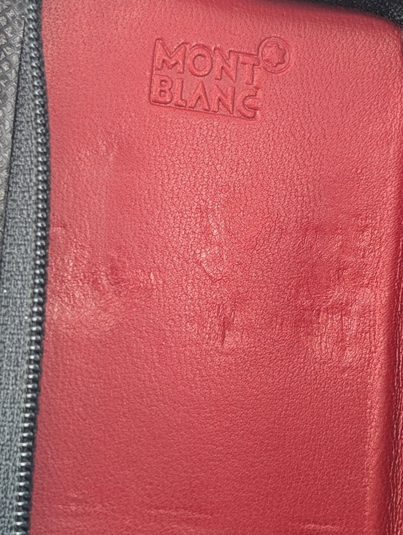 *Consignment* Montblanc Bohéme Je t'aime Leather 3 Pen Case
