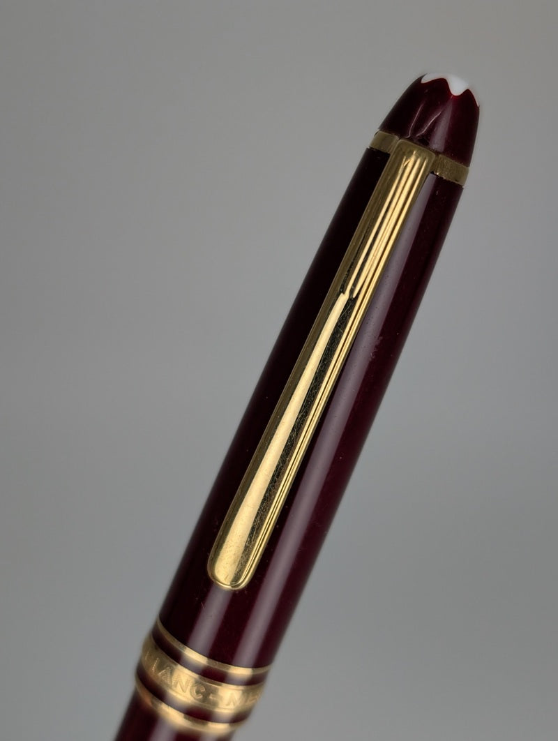 *Consignment* Montblanc Meisterstuck Bordeaux 144 W. Germany Fountain Pen 14k Gold Nib