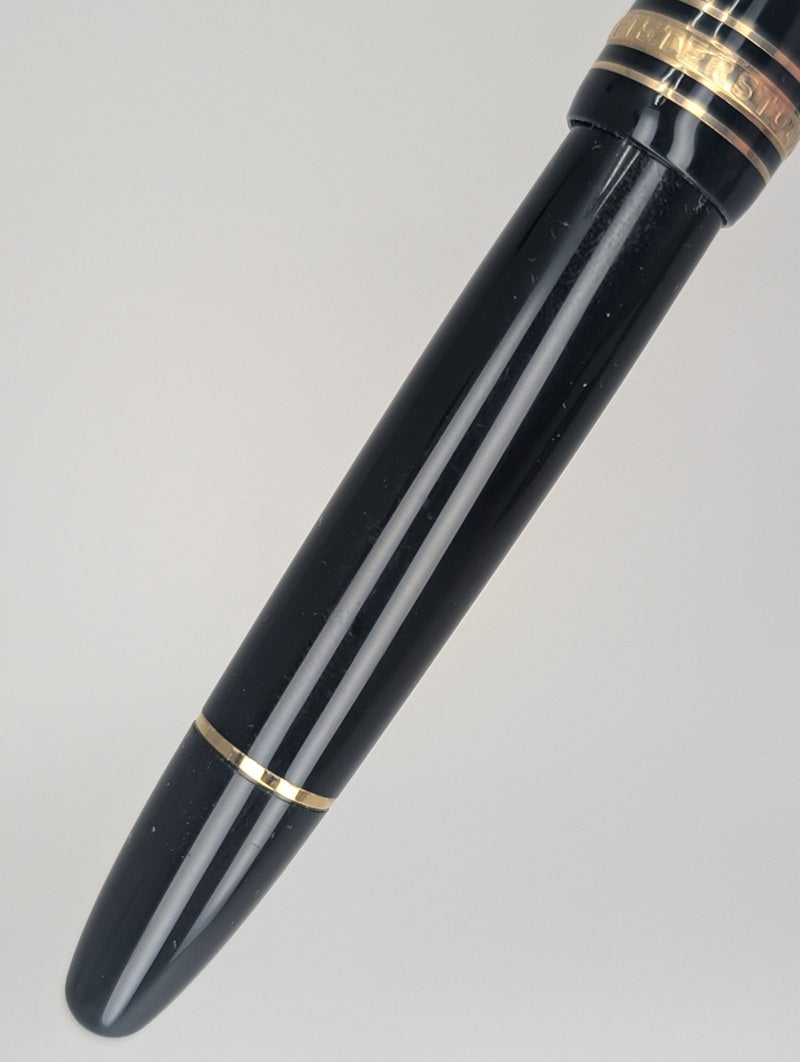 *Consignment* Montblanc Meisterstuck 147 Traveler Fountain Pen 14k Gold Medium Nib