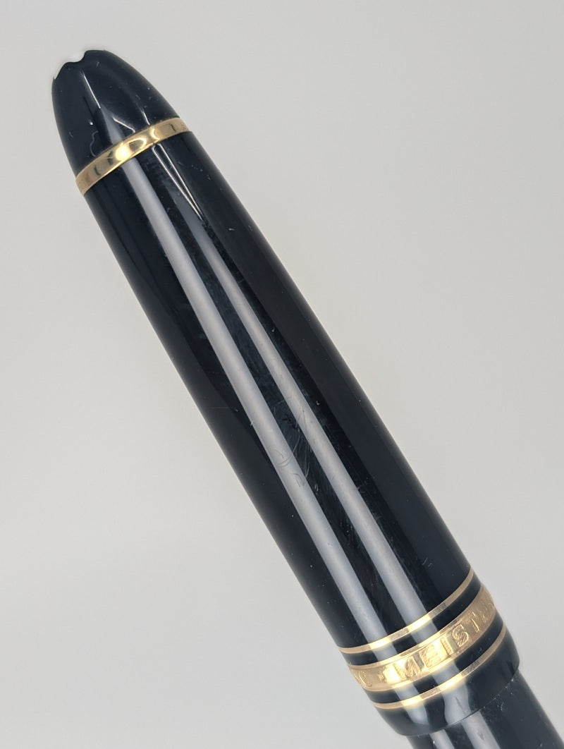 *Consignment* Montblanc Meisterstuck 147 Traveler Fountain Pen 14k Gold Medium Nib