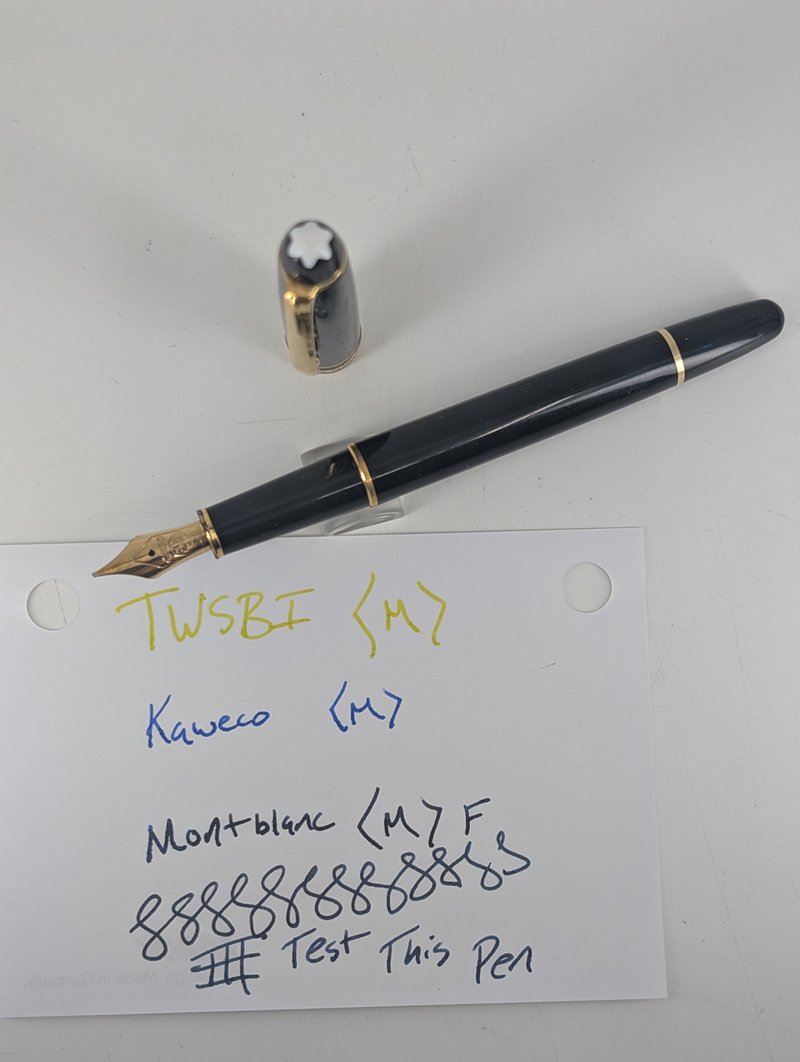 *Consignment* Montblanc Meisterstuck Classique Fountain Pen 14k Gold Medium Nib