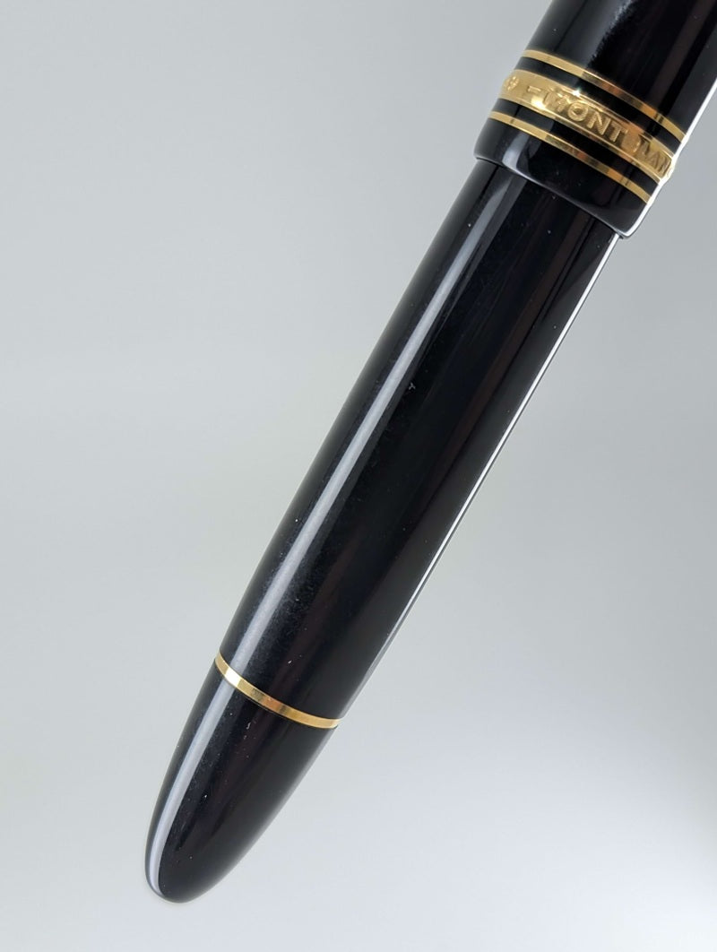*Consignment* Montblanc Meisterstuck No.149 Desk Set Fountain Pen 18k Gold Fine Nib