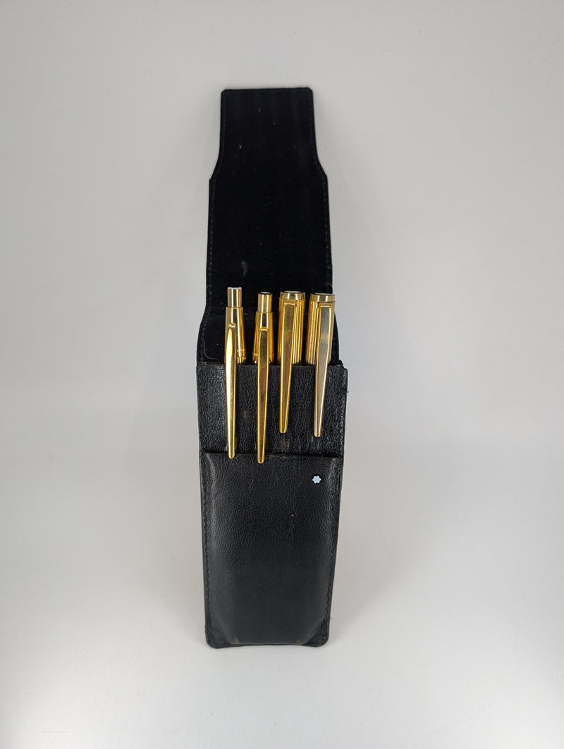 *Consignment* Montblanc Noblesse Gold Filled 4 Pen Set