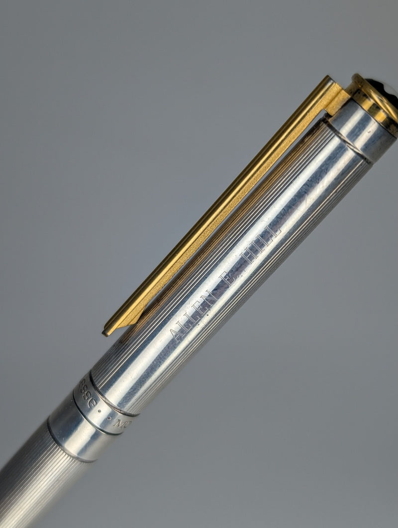 *Consignment* Montblanc Noblesse Sterling Silver Rollerball Pen