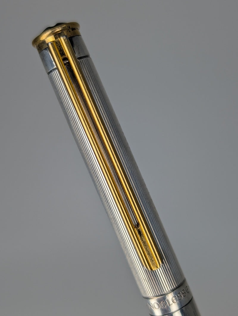 *Consignment* Montblanc Noblesse Sterling Silver Rollerball Pen